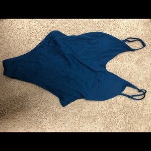 One piece bathing suit